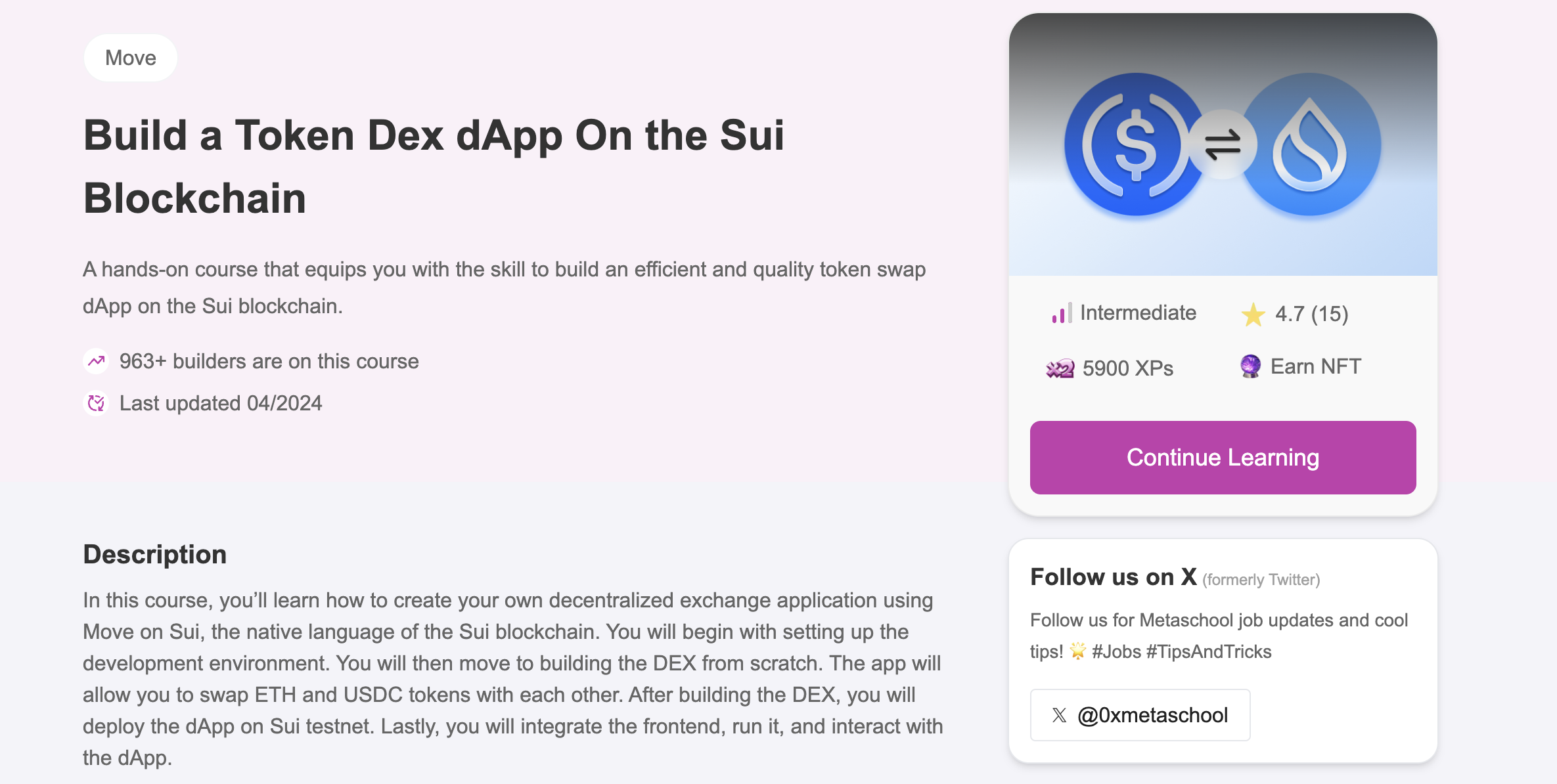 Build a dApp on Sui Blockchain | Learn Web3